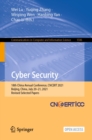 Image for Cyber Security: 18th China Annual Conference, CNCERT 2021, Beijing, China, July 20-21, 2021, Revised Selected Papers : 1506