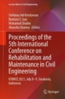 Image for Proceedings of the 5th International Conference on Rehabilitation and Maintenance in Civil Engineering