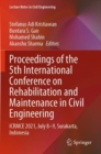 Image for Proceedings of the 5th International Conference on Rehabilitation and Maintenance in Civil Engineering