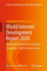 Image for World Internet development report 2020  : blue book for World Internet Conference