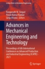 Image for Advances in Mechanical Engineering and Technology