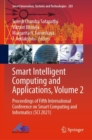 Image for Smart Intelligent Computing and Applications Volume 2: Proceedings of Fifth International Conference on Smart Computing and Informatics (SCI 2021) : 283