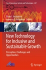 Image for New technology for inclusive and sustainable growth  : perception, challenges and opportunities