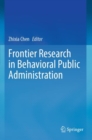 Image for Frontier Research in Behavioral Public Administration