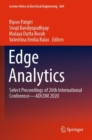 Image for Edge analytics  : select proceedings of 26th International Conference - ADCOM 2020