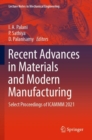 Image for Recent Advances in Materials and Modern Manufacturing