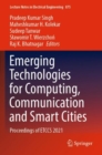 Image for Emerging technologies for computing, communication and smart cities  : proceedings of ETCCS 2021