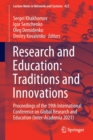 Image for Research and Education: Traditions and Innovations