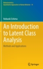 Image for An introduction to latent class analysis  : methods and applications