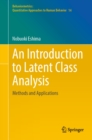 Image for Introduction to Latent Class Analysis: Methods and Applications