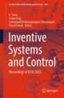 Image for Inventive Systems and Control: Proceedings of ICISC 2022