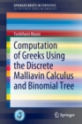 Image for Computation of Greeks Using the Discrete Malliavin Calculus and Binomial Tree