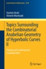 Image for Topics surrounding the combinatorial anabelian geometry of hyperbolic curvesII,: Tripods and combinatorial cuspidalization