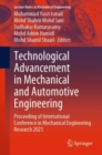 Image for Technological Advancement in Mechanical and Automotive Engineering