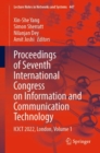 Image for Proceedings of Seventh International Congress on Information and Communication Technology: ICICT 2022, London, Volume 1