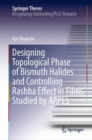 Image for Designing Topological Phase of Bismuth Halides and Controlling Rashba Effect in Films Studied by ARPES