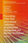 Image for Proceedings of the third International Conference on Information Management and Machine Intelligence  : ICIMMI 2021
