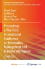 Image for Proceedings of the Third International Conference on Information Management and Machine Intelligence