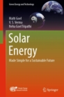 Image for Solar energy  : made simple for a sustainable future