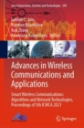 Image for Advances in wireless communications and applications  : smart wireless communications
