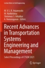 Image for Recent Advances in Transportation Systems Engineering and Management