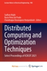 Image for Distributed Computing and Optimization Techniques