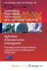 Image for Applications of Decision Science in Management : Proceedings of International Conference on Decision Science and Management (ICDSM 2022)