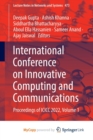 Image for International Conference on Innovative Computing and Communications : Proceedings of ICICC 2022, Volume 1