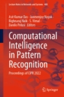 Image for Computational Intelligence in Pattern Recognition: Proceedings of CIPR 2022