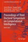Image for Proceedings of Third Doctoral Symposium on Computational Intelligence  : DOSCI 2022