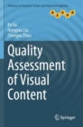 Image for Quality assessment of visual content