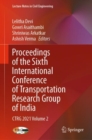 Image for Proceedings of the Sixth International Conference of Transportation Research Group of India Volume 2: CTRG 2021