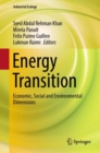 Image for Energy transition  : economic, social and environmental dimensions