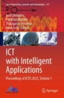 Image for ICT with intelligent applications  : proceedings of ICTIS 2022Volume 1