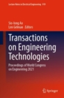 Image for Transactions on engineering technologies  : proceedings of World Congress on Engineering 2021