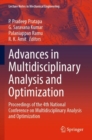 Image for Advances in Multidisciplinary Analysis and Optimization
