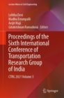 Image for Proceedings of the sixth International Conference of Transportation Research Group of India  : CTRG 2021Volume 3