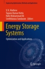 Image for Energy storage systems  : optimization and applications