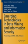 Image for Emerging technologies in data mining and information security  : proceedings of IEMIS 2022Volume 3