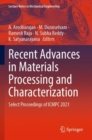 Image for Recent Advances in Materials Processing and Characterization