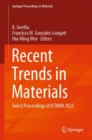 Image for Recent Trends in Materials: Select Proceedings of ICTMIM 2022 : 18