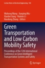 Image for Green  Transportation and Low Carbon Mobility Safety