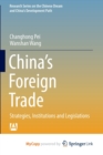 Image for China&#39;s Foreign Trade : Strategies, Institutions and Legislations