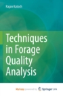 Image for Techniques in Forage Quality Analysis