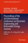 Image for Proceedings of the 3rd International Conference on Electronic Engineering and Renewable Energy Systems  : ICEERE 2022, 20-22 May 2022, Saidia, Morocco
