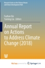 Image for Annual Report on Actions to Address Climate Change (2018)