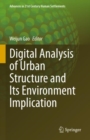 Image for Digital Analysis of Urban Structure and Its Environment Implication