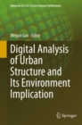 Image for Digital Analysis of Urban Structure and Its Environment Implication