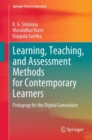 Image for Learning, teaching, and assessment methods for contemporary learners  : pedagogy for the digital generation