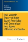 Image for Real-Variable Theory of Hardy Spaces Associated with Generalized Herz Spaces of Rafeiro and Samko